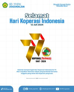 Hari Koperasi Indonesia 12 Juli 2024